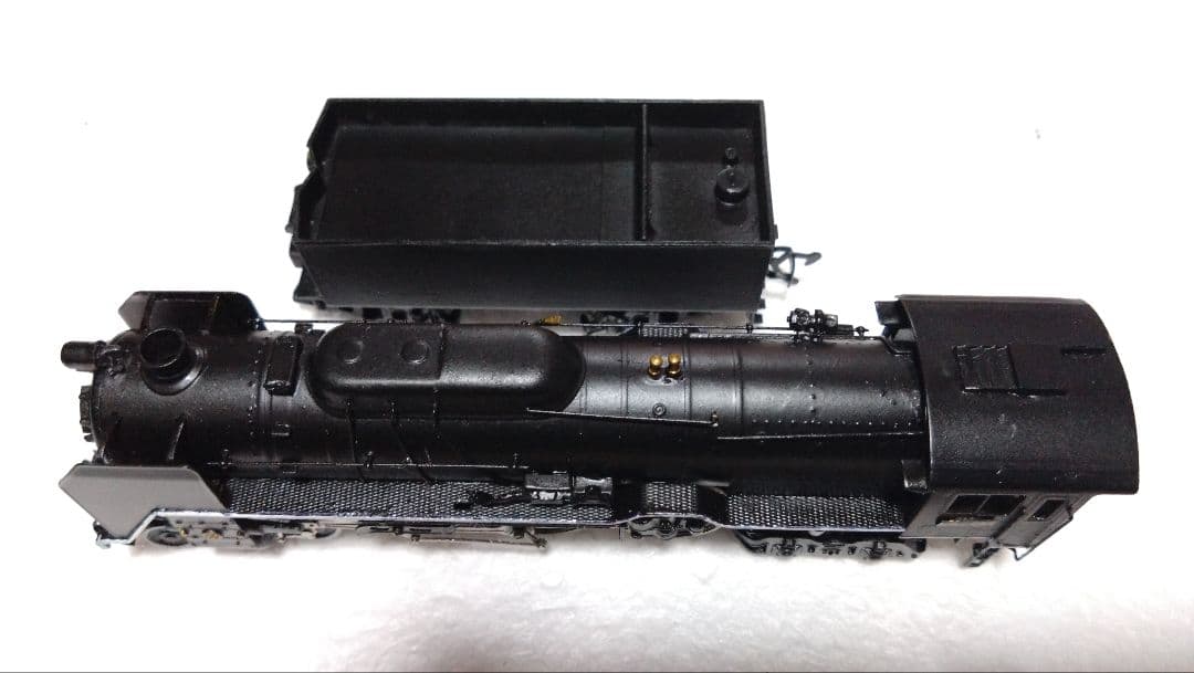 HOゲージ、 カツミ C62蒸気機関車、(モーター交換メンテナンス済)中古品