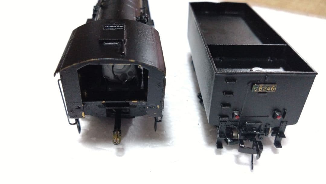 HOゲージ、 カツミ C62蒸気機関車、(モーター交換メンテナンス済)中古品