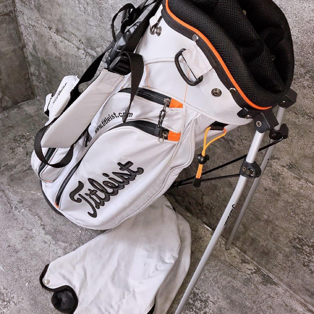 タイトリスト　ゴルフバック　廃盤　希少　軽量　グレー