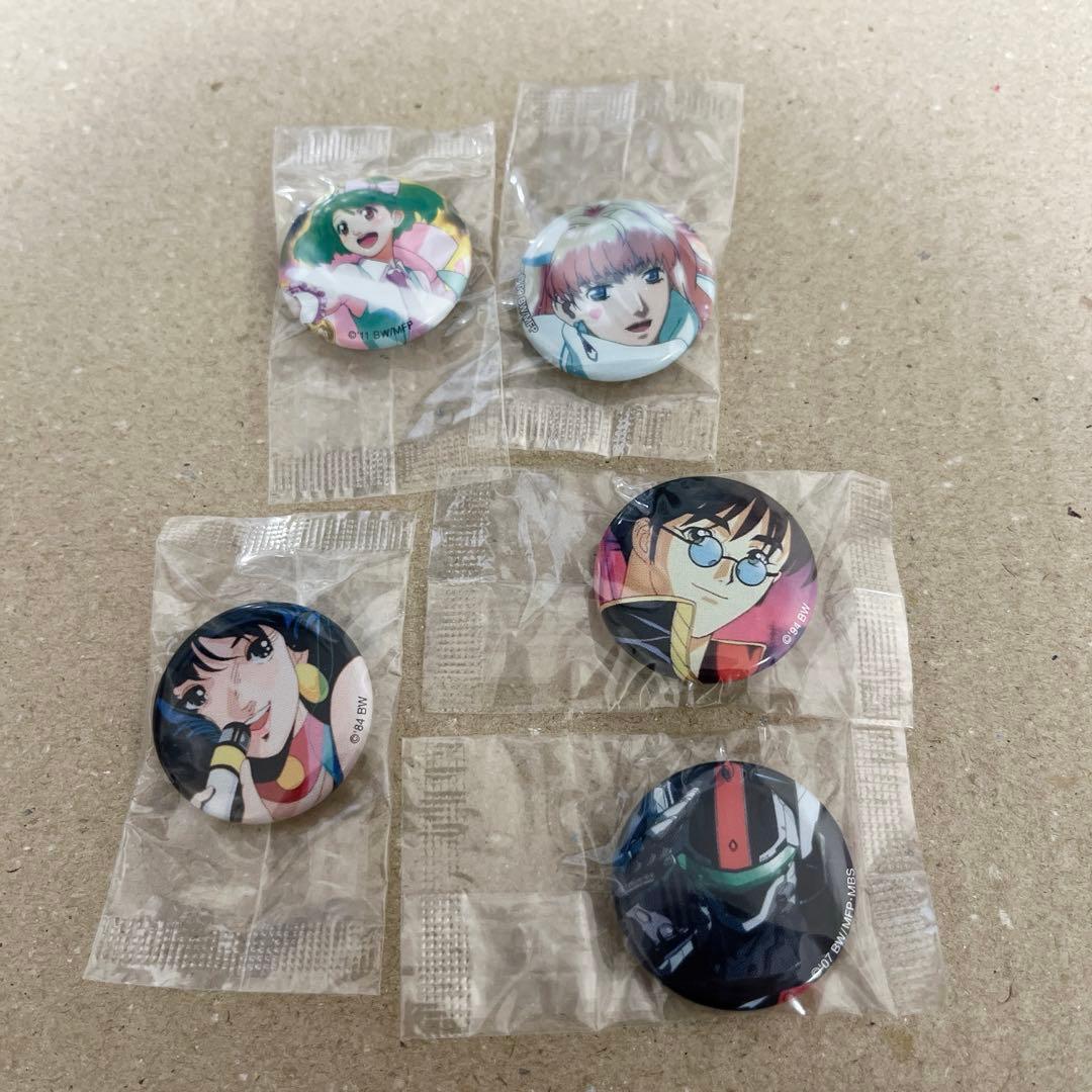 超時空遊園地マクロス⭐︎スタンプラリーの缶バッジ