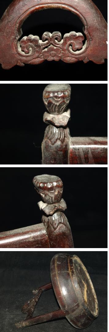 民間仕入れ品　中国清時代家具　籠※激安骨董品<BR> J1559A14-2