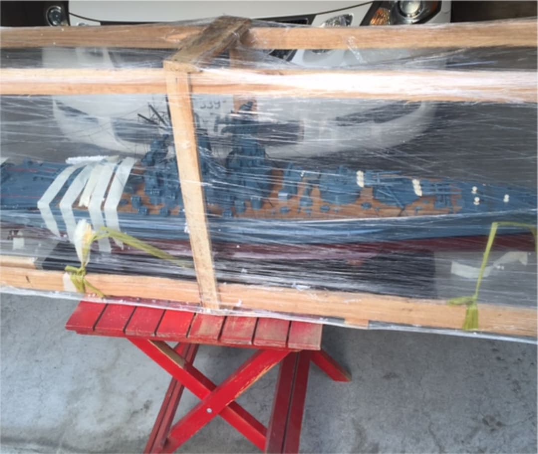 大型木製精密模型　戦艦大和　購入ご希望の方は予めご連絡ください