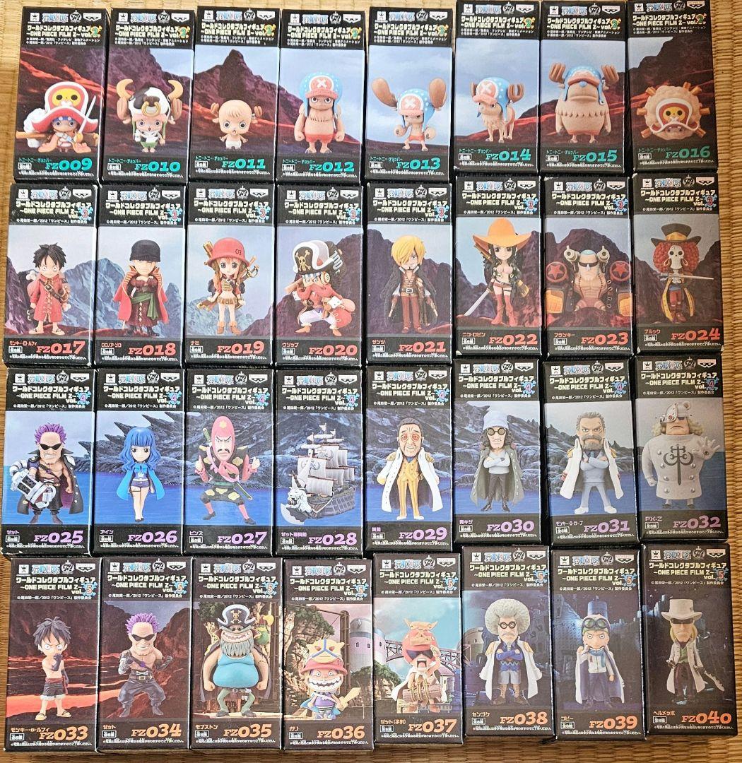 ワンピース コレクタブルフィギュア FilmZ 32種
