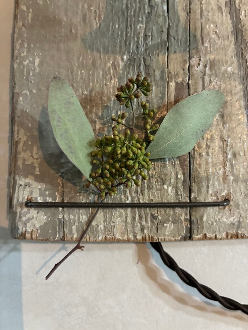 古道具 壁掛けライト 古材 照明 シャビー 古雑貨