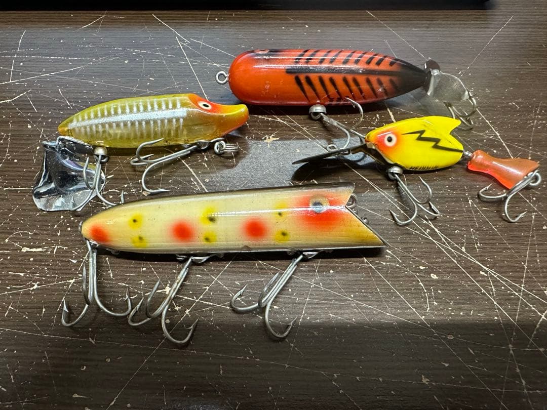 ヘドン　オールド　HEDDON　OLD　4本セット