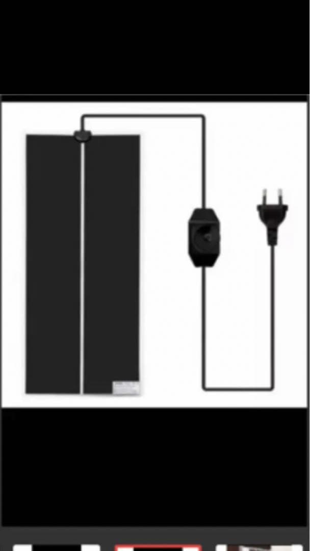 新品☆未使用エキゾチックアニマル用パネルヒーター2枚YAZAWAトランス式変圧器