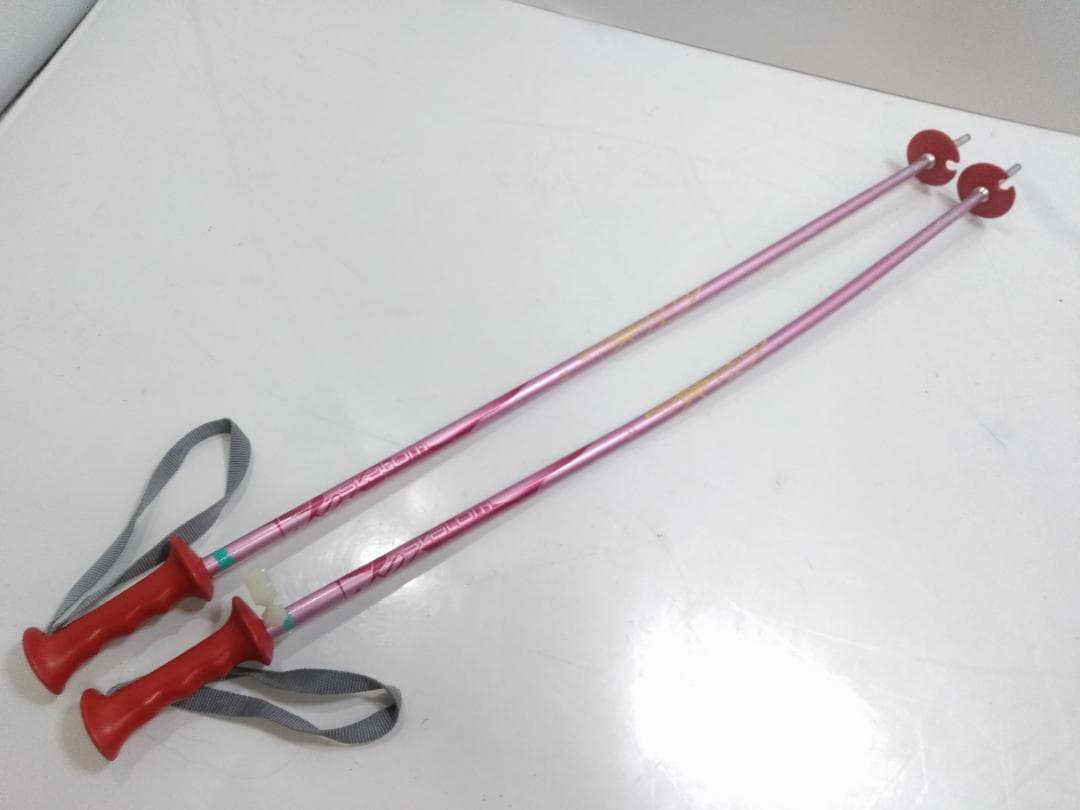 女子ジュニアカービングスキー4点セット ロシニョール120cm ブーツ21cm◇