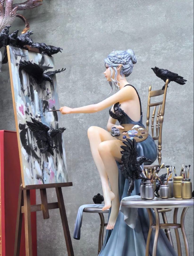 鬼刀シリーズ LightYear Ein 風鈴 籠の中の鳥海琴の煙 スタチュー