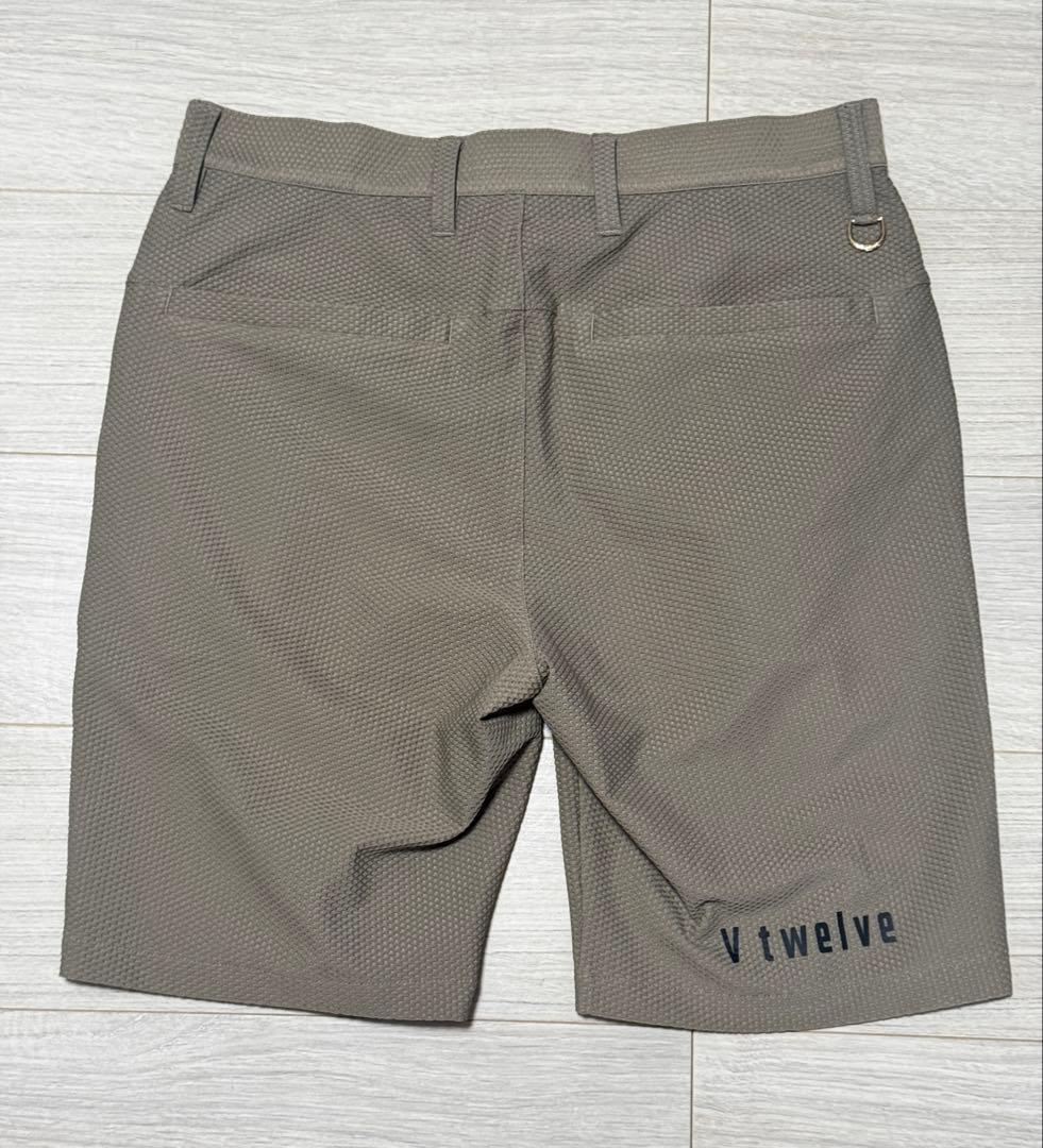 v twelve COMFO SHORTSメッシュショートパンツ ブラウン