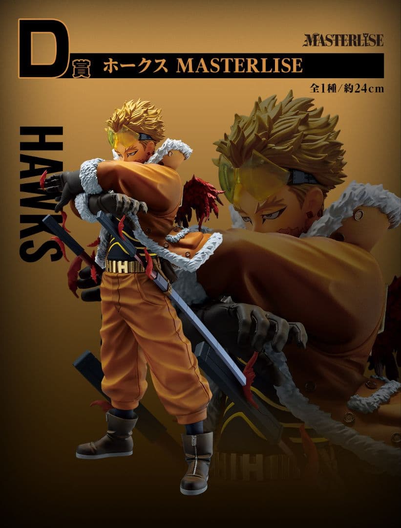 一番くじ　ヒロアカ　紡ぐ力 　ホークス　 d賞　新品未開封