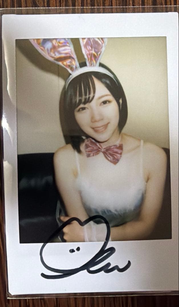 涼森れむ　チェキ