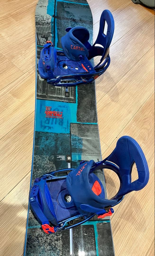 BURTON2点セットprocess155cm 【初中級おすすめ】