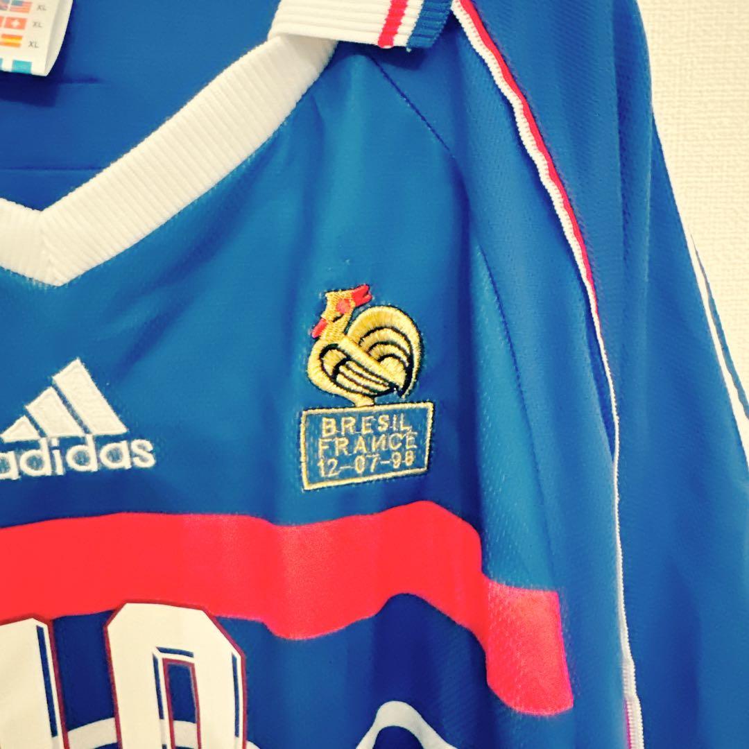 ⭐︎希少⭐︎adidas 90s 98w杯 フランス代表ユニフォーム ジダン