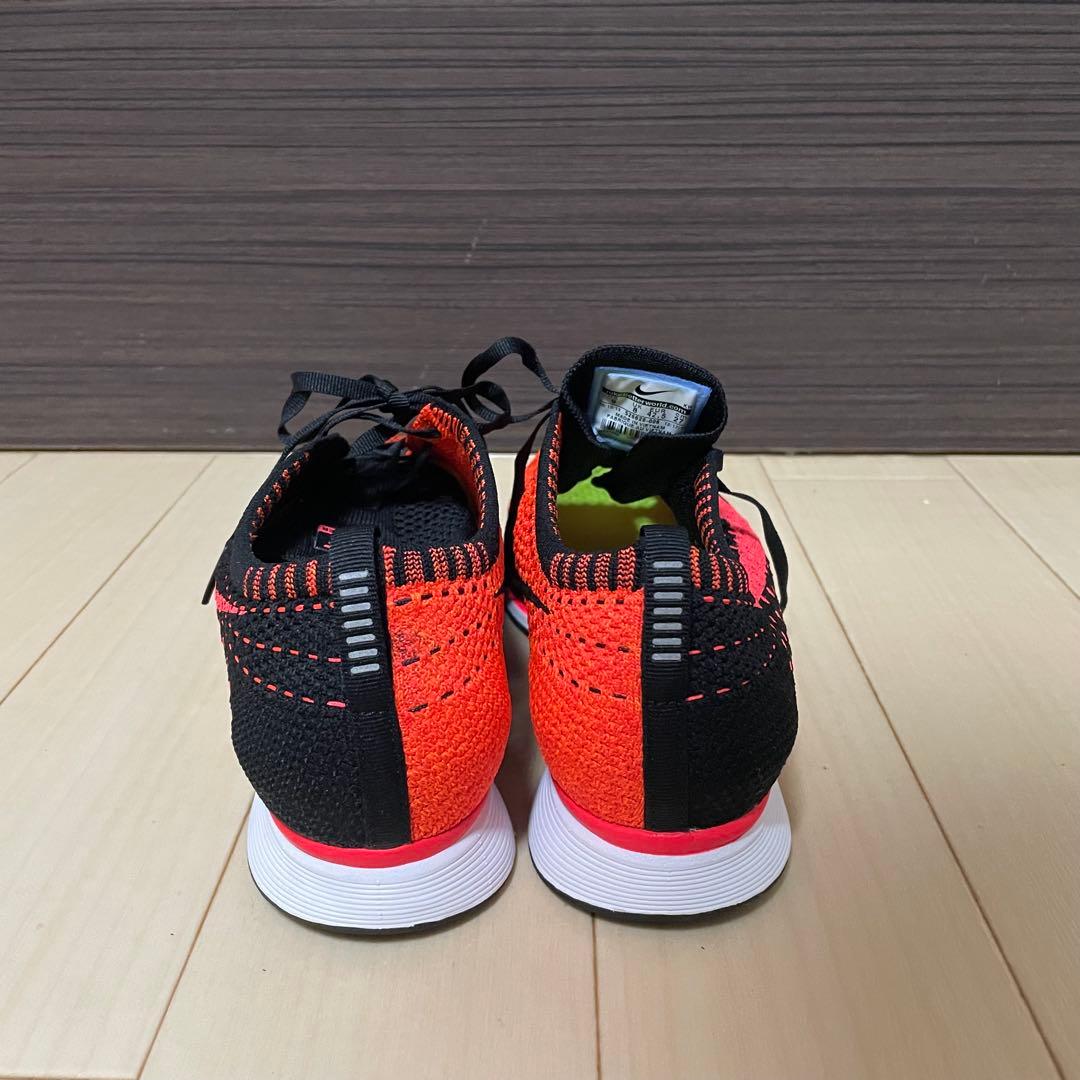 【新品✨超希少✨】 NIKE フライニットレーサー　赤×黒×オレンジ　ランニング