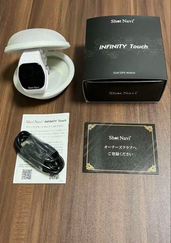 ★ほぼ新品ShotNavi INFINITY Touch ゴルフGPSウォッチ