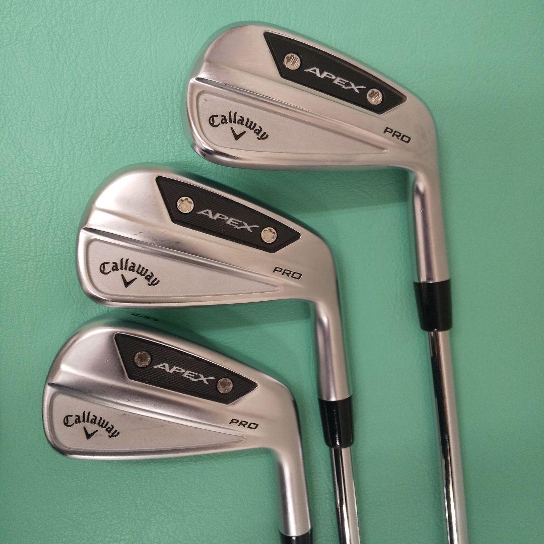 callaway apex pro 5〜PW project x 6.0