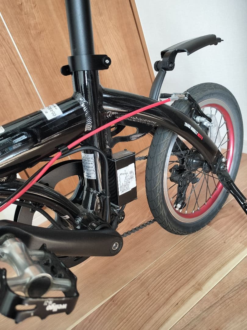 トランスモバイリー NEXT163 電動折りたたみ自転車 16インチ