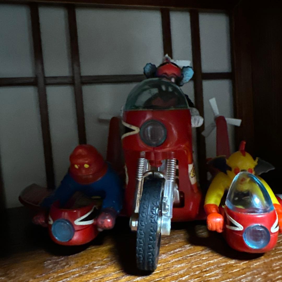 昭*和様 アクマイザー3 タカトクトイス 日本製 すすめ！ギャリバード号 ソフビ