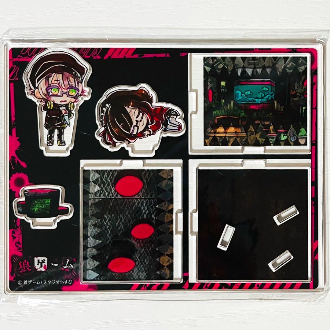 【未開封品】新品★狼ゲーム【霜月ユキナリ＆森ミサキ】アクリルジオラマ