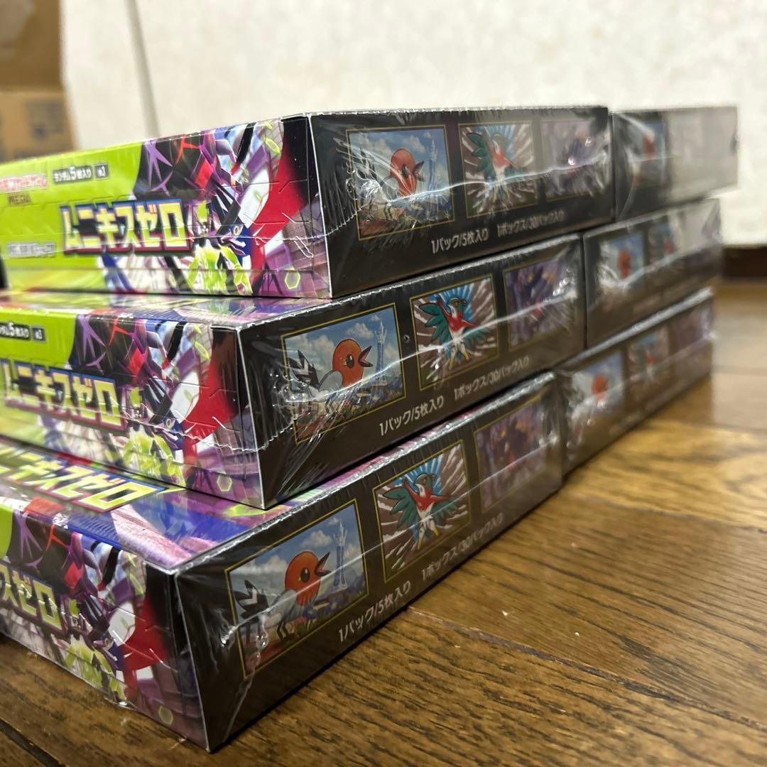 ポケモンカードムニキスゼロ12BOXシュリンク付き