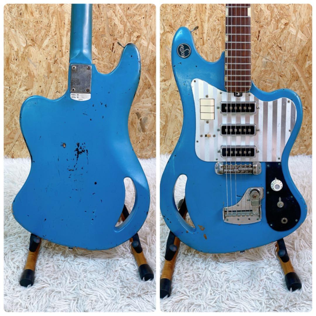 TEISCO TG-64 エレキギター ビザール ジャパンヴィンテージ テスコ