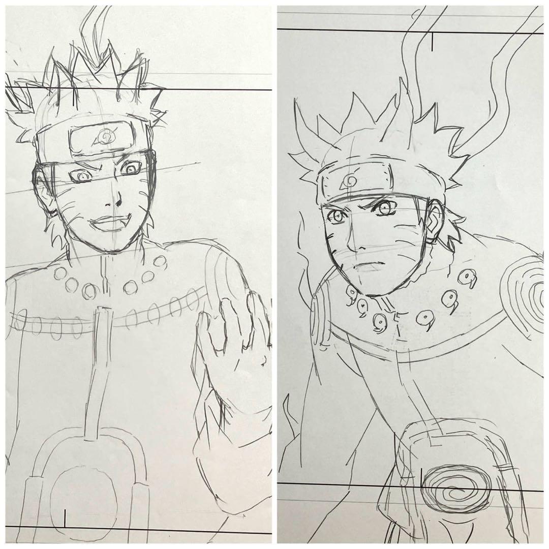 ナルト NARUTO 原画 11枚セット Genga セル画 Cell