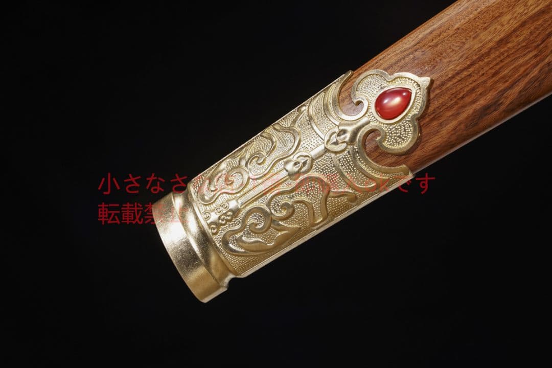 春秋戦剣模様鋼ねじれ星雲紋  古兵器 武具 刀装具 日本刀 模造刀 居合刀