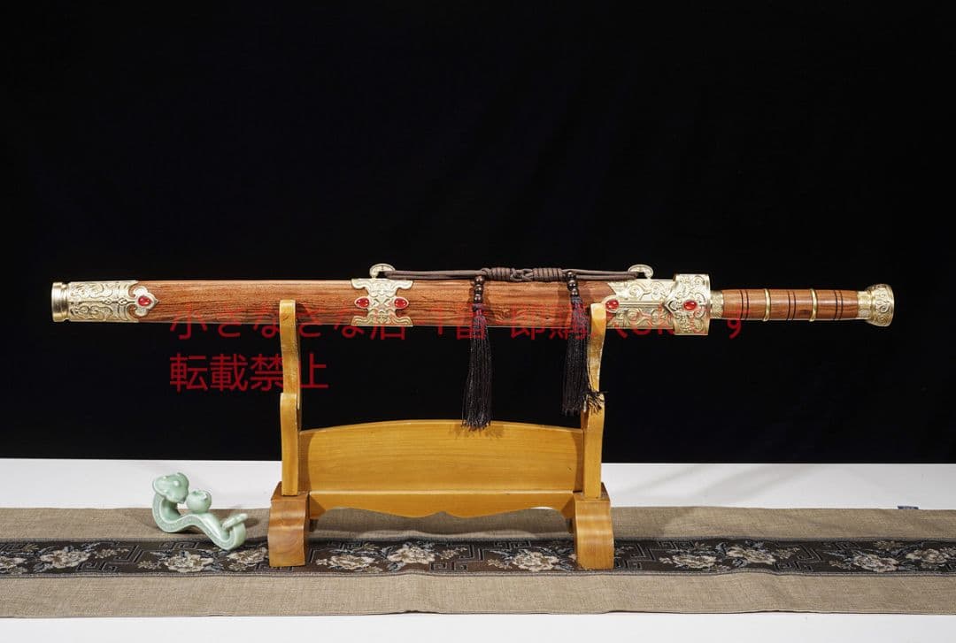 春秋戦剣模様鋼ねじれ星雲紋  古兵器 武具 刀装具 日本刀 模造刀 居合刀