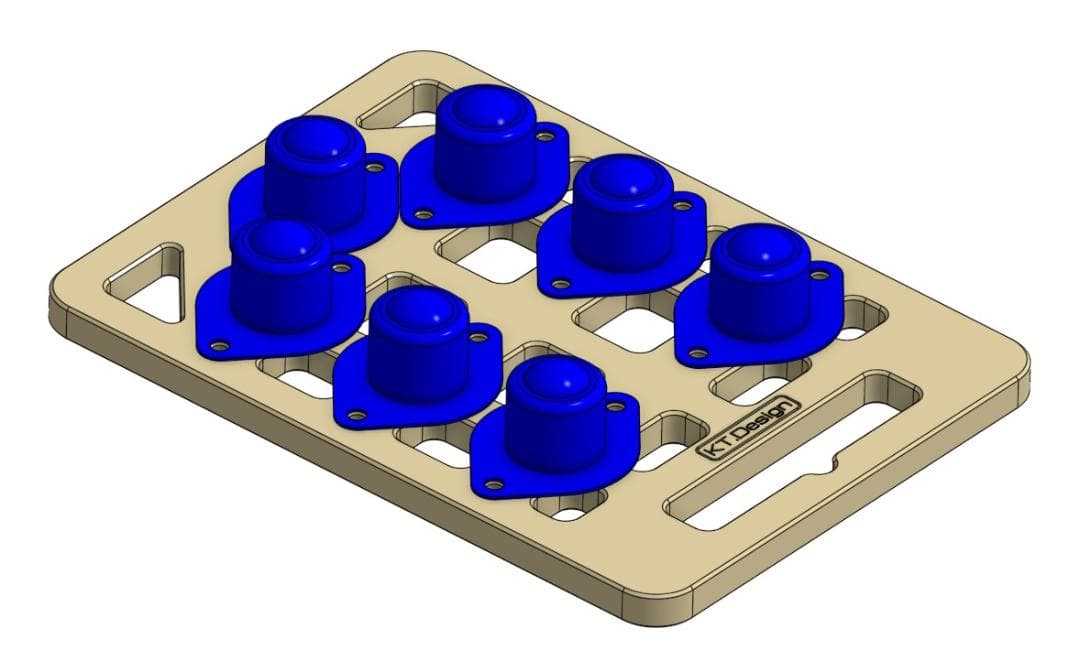 めざせ高回転！ボウリングボール リリース練習器 ボードタイプ！