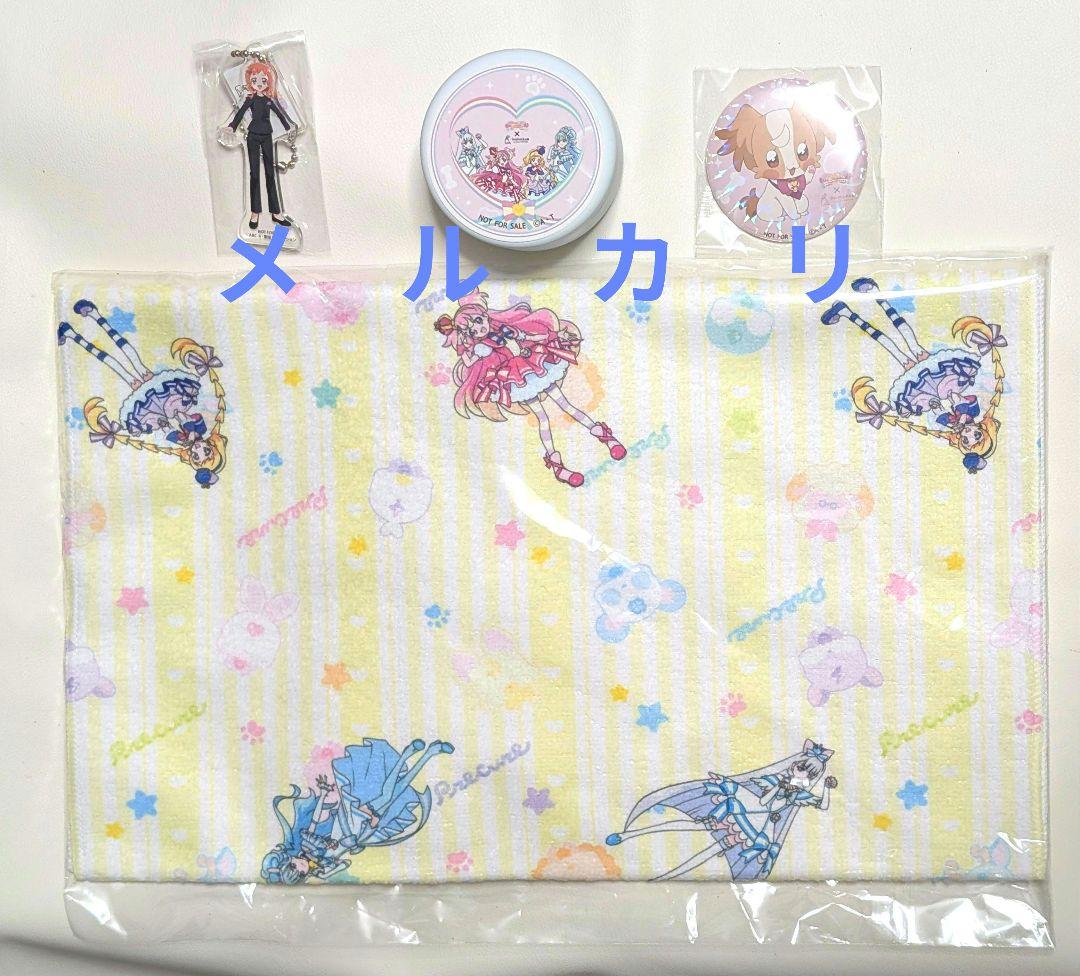 わんだふるぷりきゅあ　inumo限定 いろは　キーホルダー　こむぎ　缶バッジ