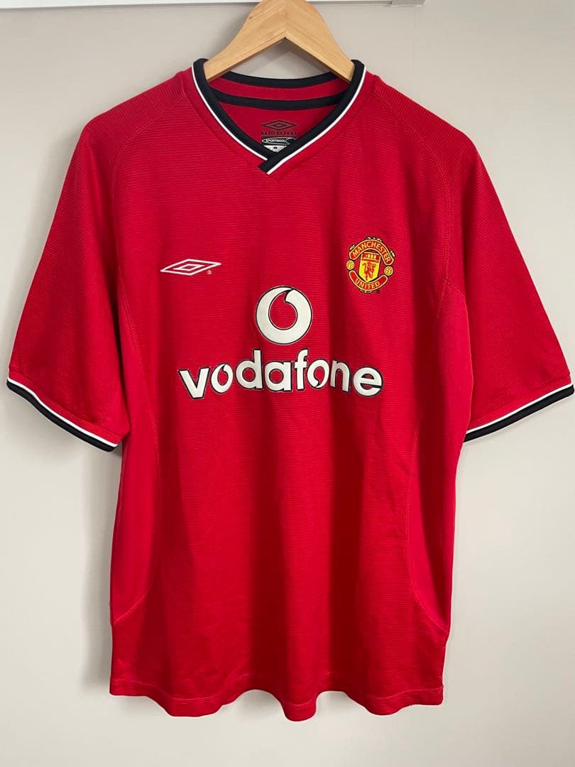 レア⭐️UMBRO マンチェスターユナイテッド 00/02 サッカーゲームシャツ