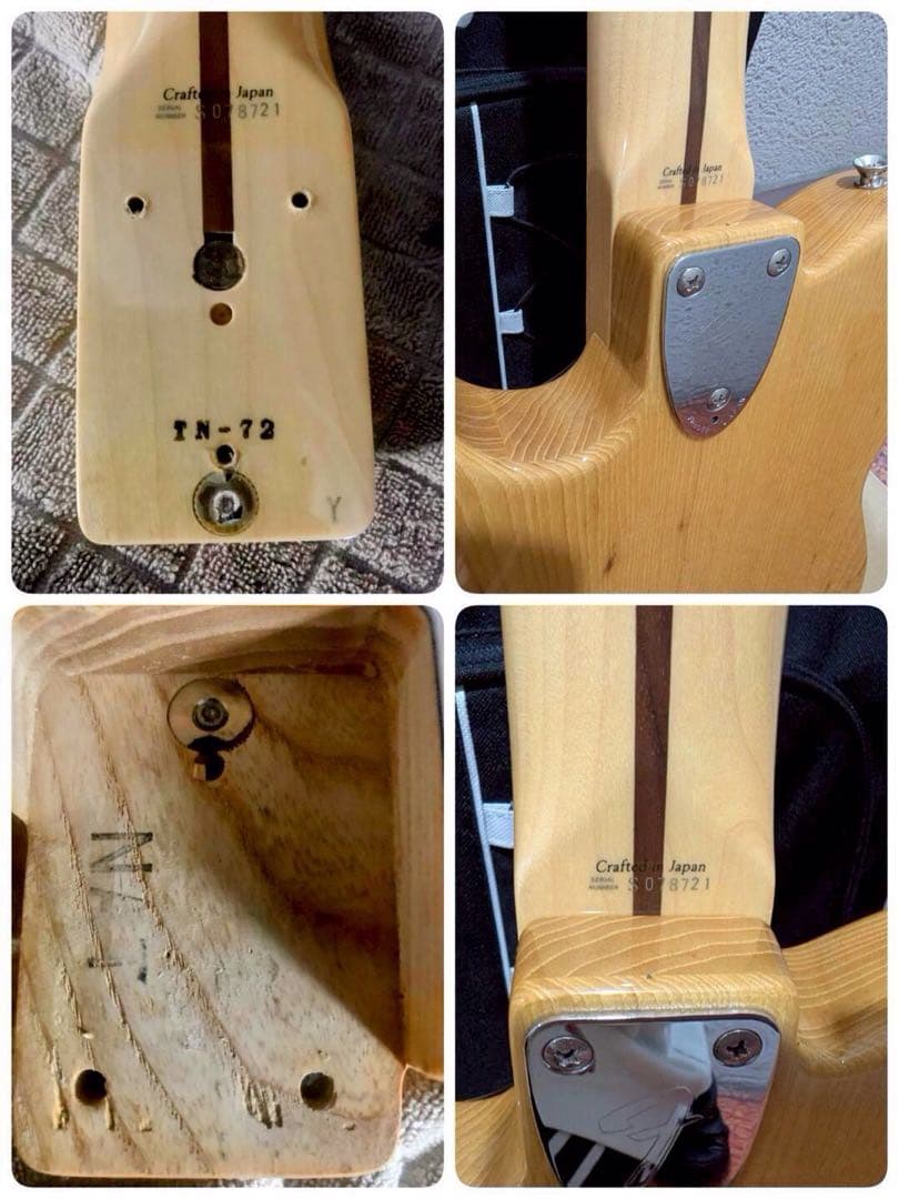 【極美品】Fender Japan テレキャスター TN72 Thinline