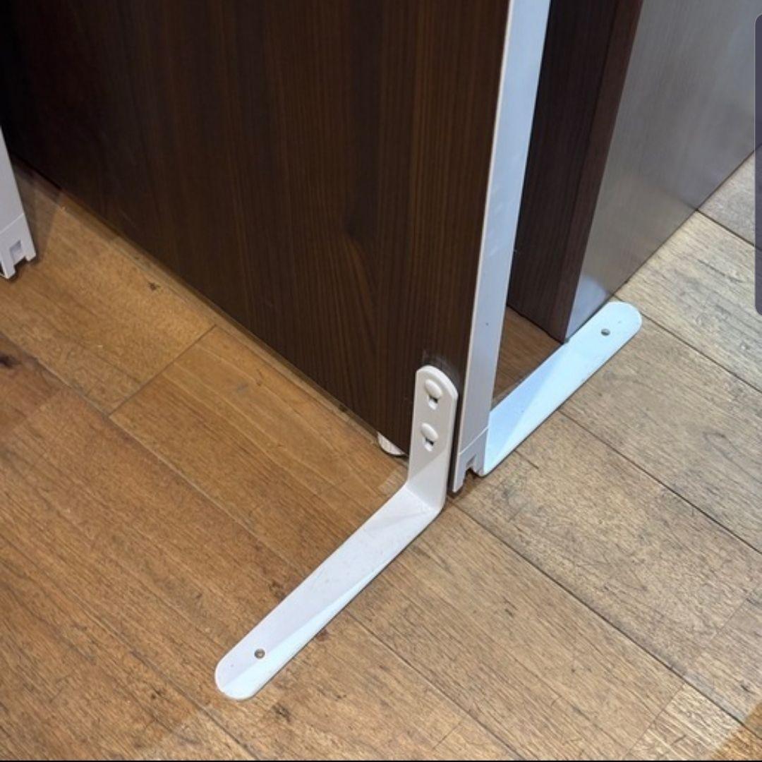 引き取り限定 自立式 連結 パーテーション ２枚セット 間仕切り 事務所