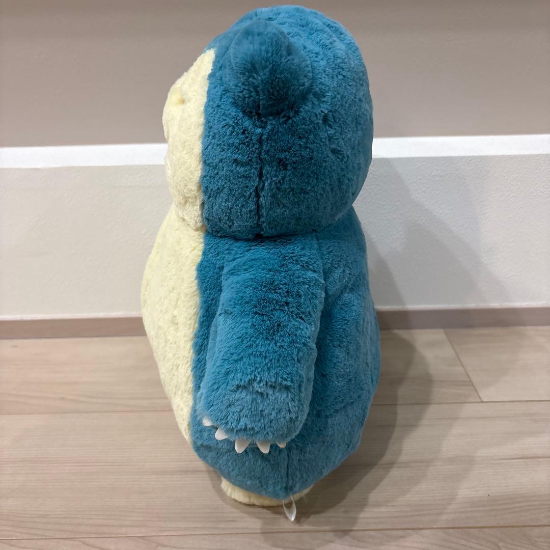 【極美品】カビゴン ふわふわ抱きぬいぐるみ　ポケモン　ポケモンセンター限定