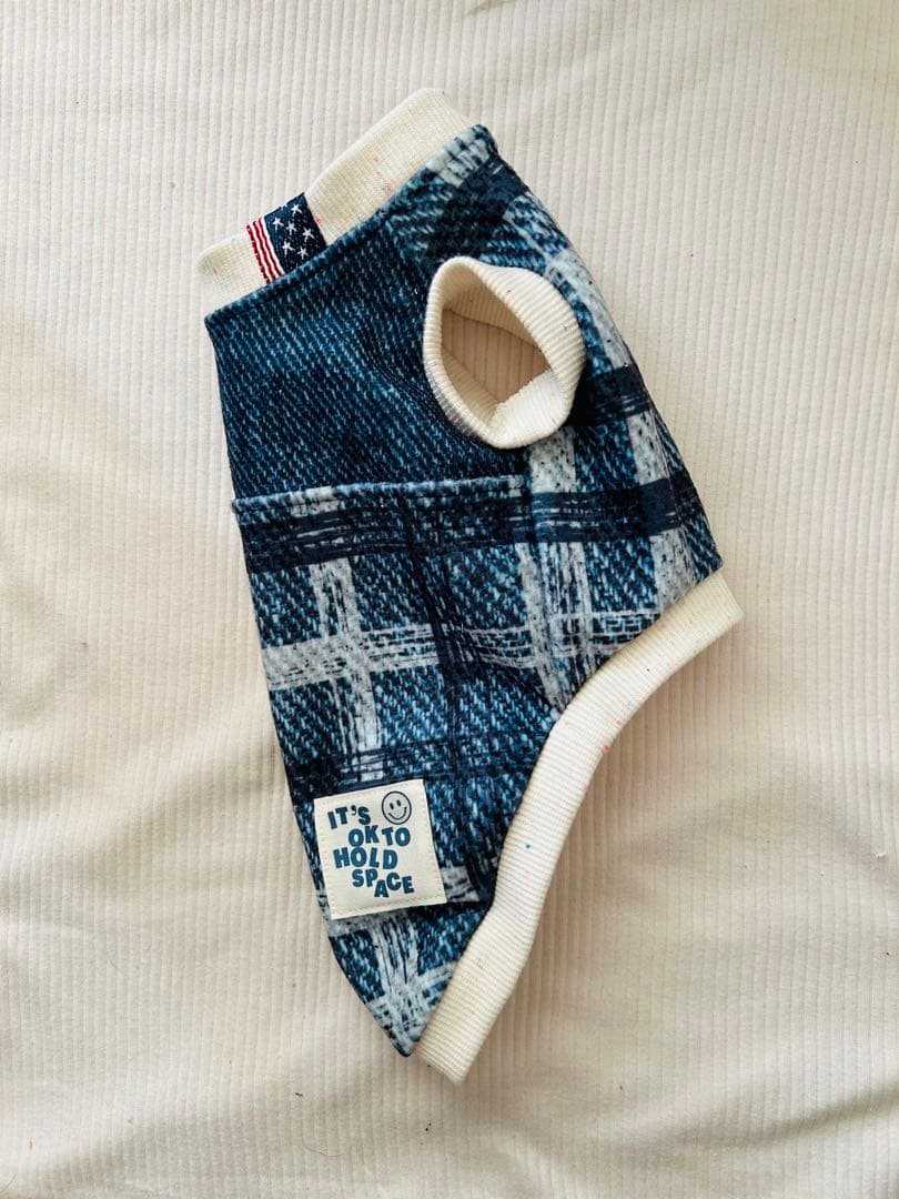 犬服ハンドメイド　タンクトップ(あんず)