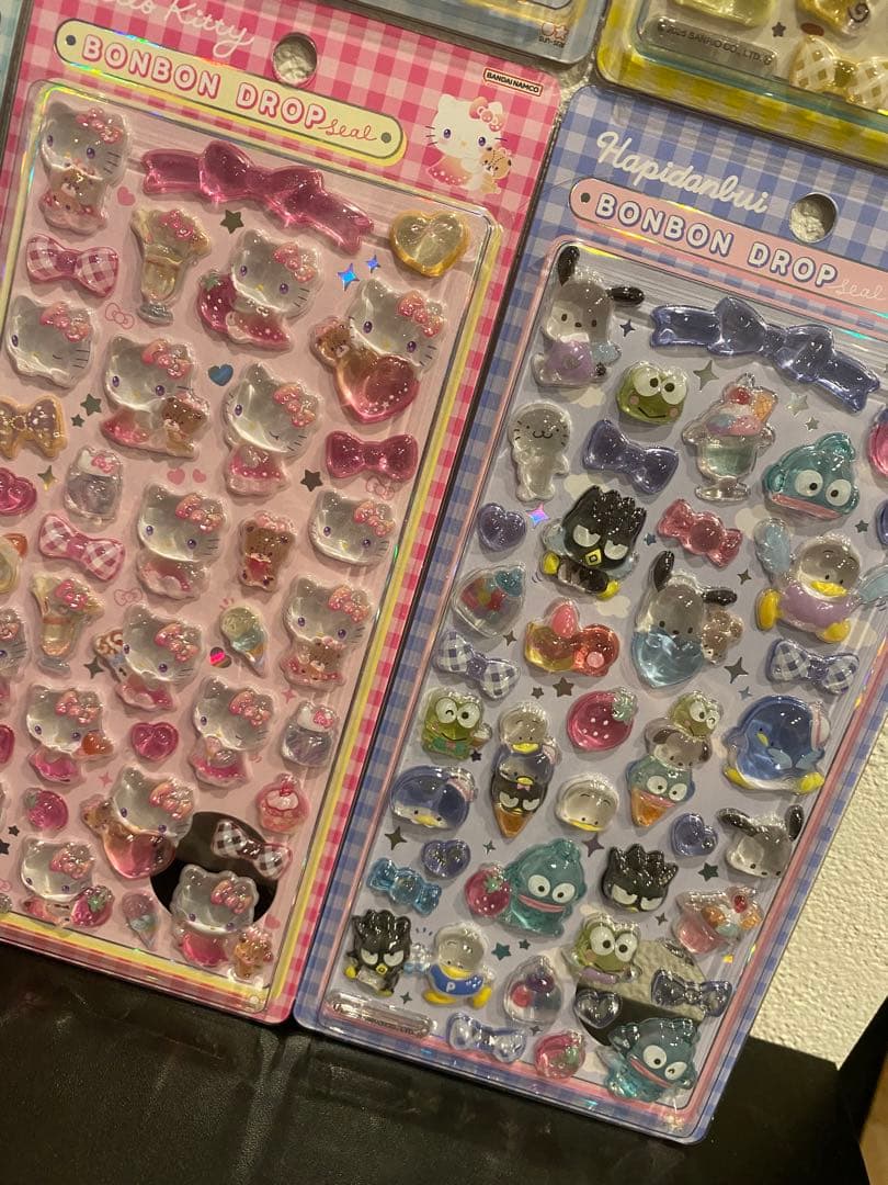 正規品‼️サンリオ　ボンボンドロップシール　第二弾　全８種　セット