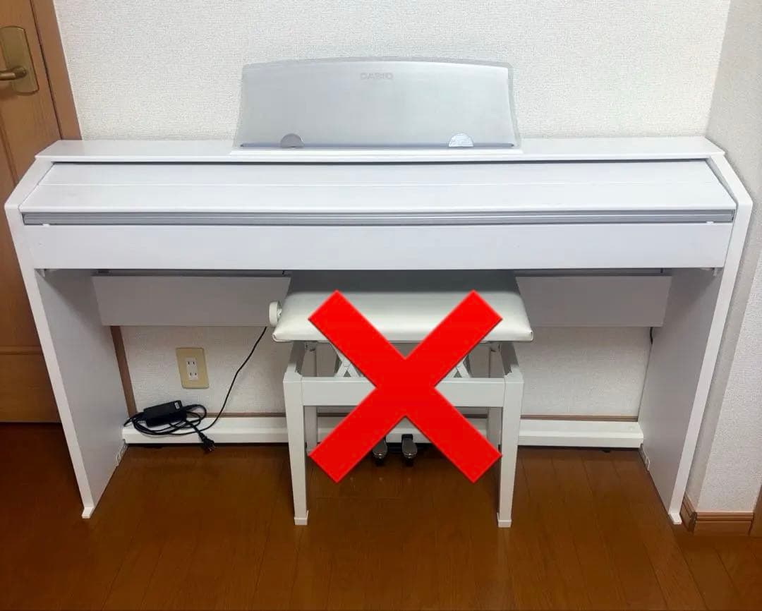 CASIO電子ピアノ Privia PX-770WE 椅子付き