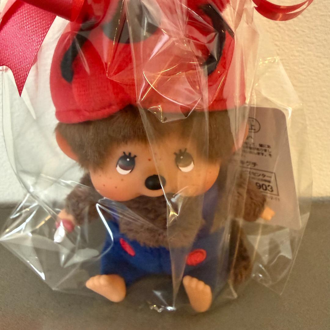 【SK】モンチッチ 顔でかSSキーチェーン (ミツバチ＆てんとう虫)