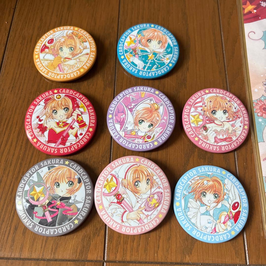 カードキャプターさくら 色紙・缶バッジセット