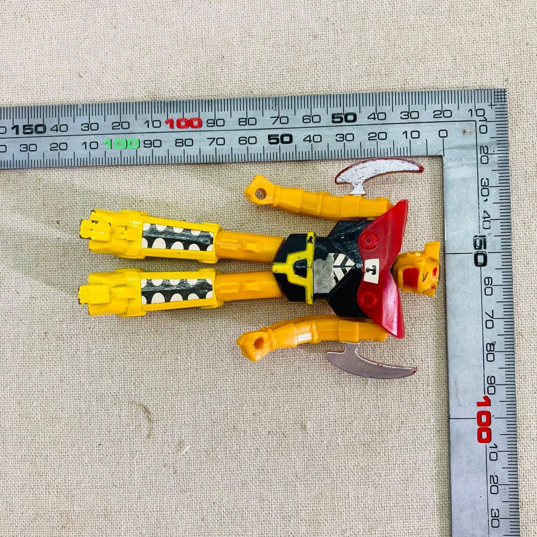 当時物 ミニ合金 龍虎巨人ゴーカイザー　ゴーカイタイガー　タカトクトイス　日本製