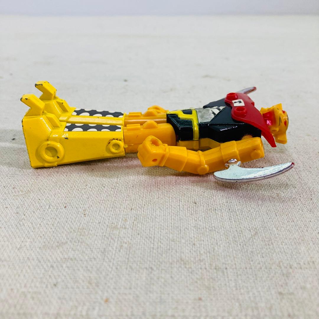 当時物 ミニ合金 龍虎巨人ゴーカイザー　ゴーカイタイガー　タカトクトイス　日本製