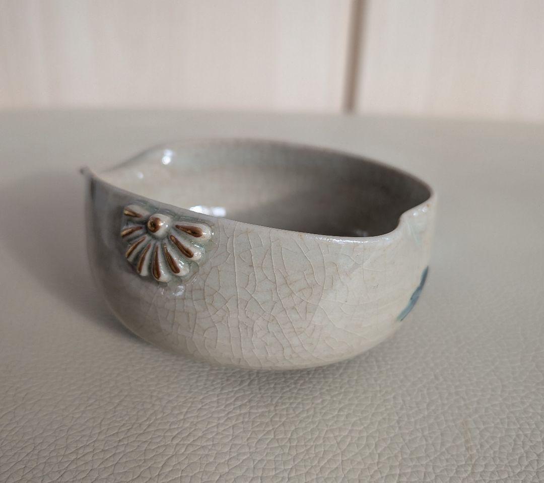 煎茶道具　九谷焼「光仙造」山水文　煎茶碗・宝瓶・湯冷まし　共箱