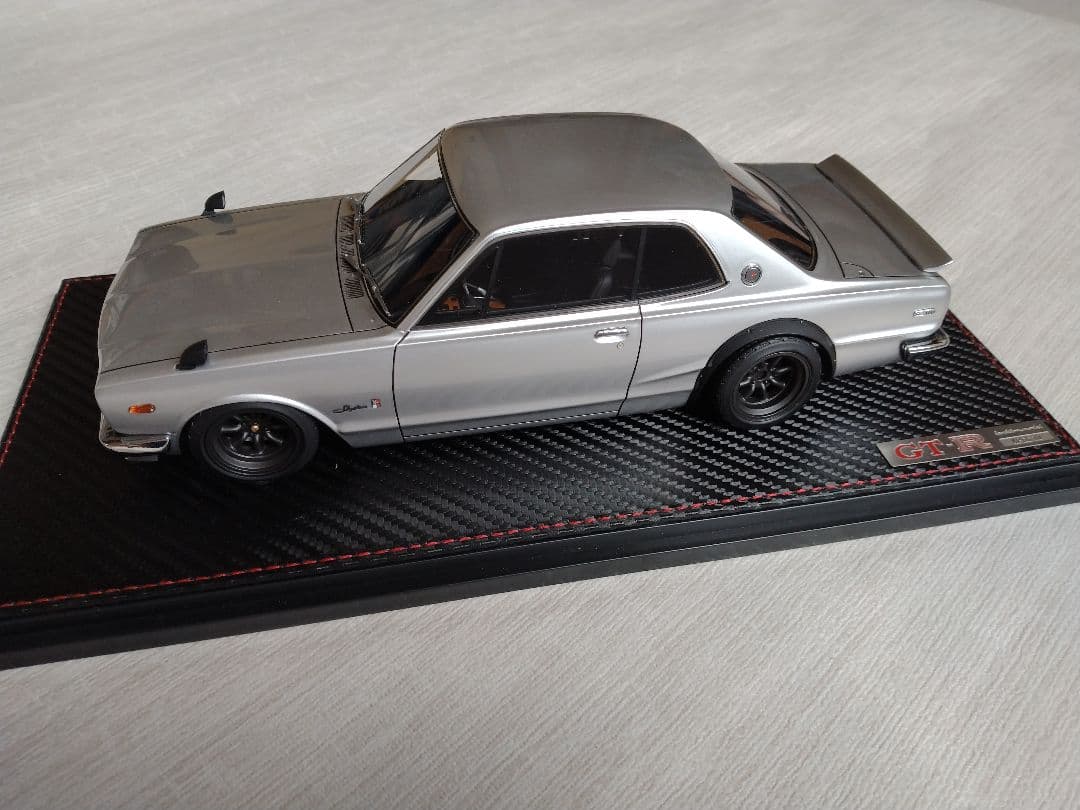 1/18 スカイラインGT-R ハコスカKPGC10クリアケース付ワイドタイヤ