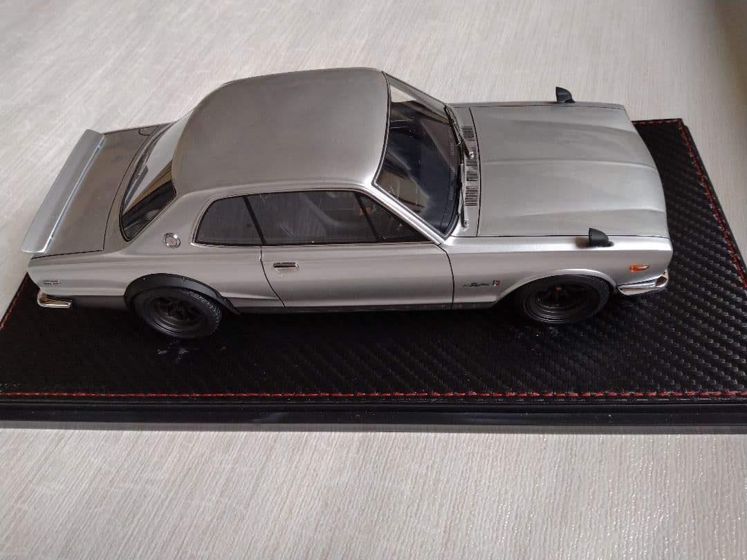 1/18 スカイラインGT-R ハコスカKPGC10クリアケース付ワイドタイヤ