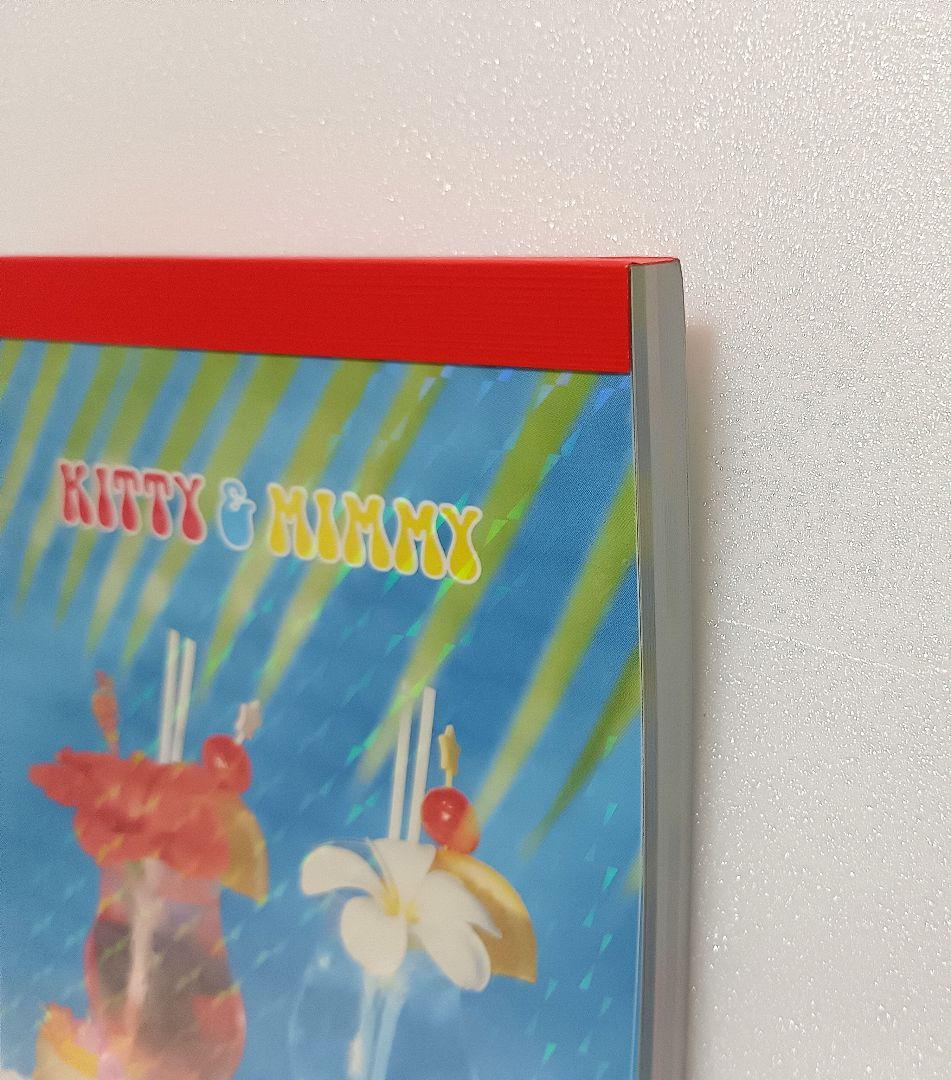 【平成レトロ】日焼け　ハローキティ　ビーチ　トロピカル　メモ帳