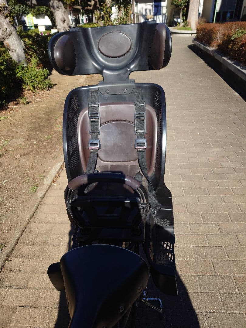 ブリヂストン　アンジェリーノ　 チャイルドシート付き 自転車