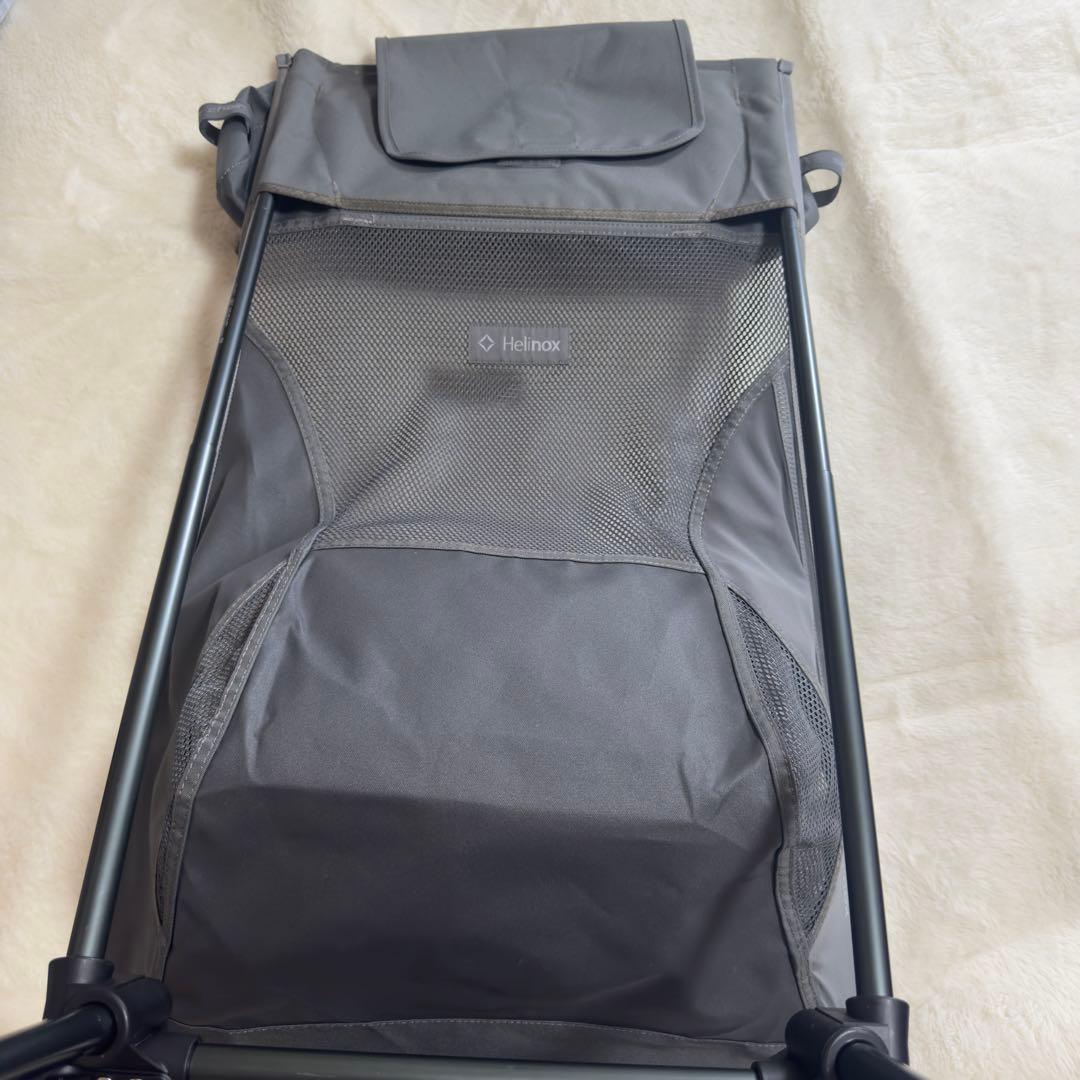 人気Helinox サンセットチェア　チャコール