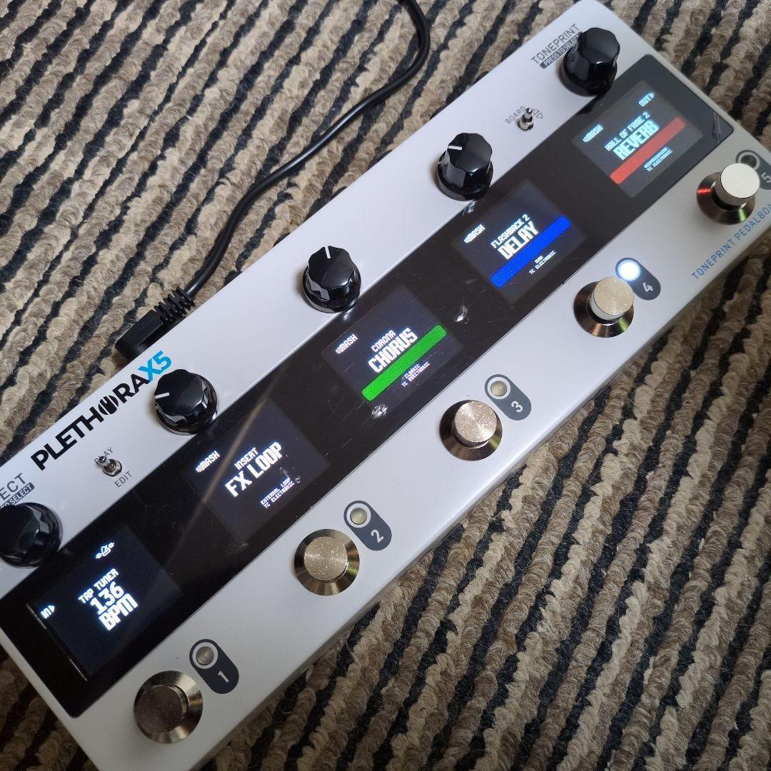 ギター tc electronic PLETHORA X5