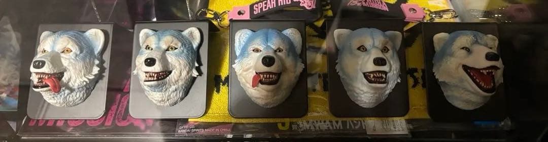 一番くじ　MAN WITH A MISSION　フェイスマグネット　コンプセット