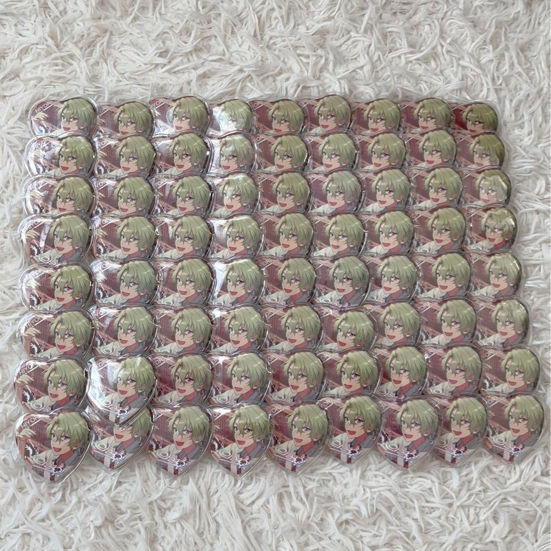 あんスタ 中国 ハート 願望缶バッジ 巴日和 72個